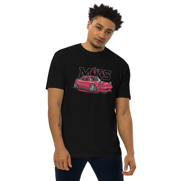 Miata MX5 Premium Heavyweight Car Culture T-Shirt