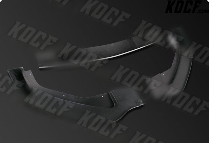 For 14-17 Infiniti Q50 Premium Painted White Front Bumper Splitter Spoiler Lip - KOCF.com - Car Parts