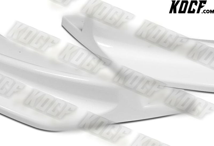 For 14-19 BMW F32 F33 F36 4-Series B-Sty M-Sport Painted White Front Bumper Lip - KOCF.com - Car Parts