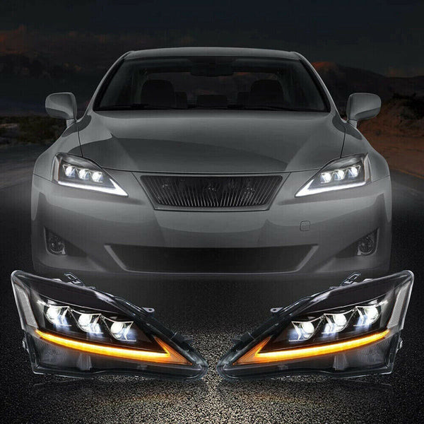 Lexus IS250 IS350 ISF 2006-2013 RGB V2 Headlights