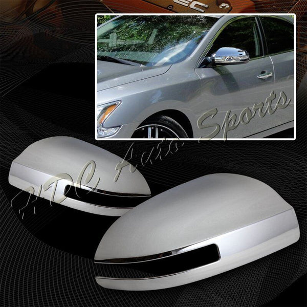 For 2009-2015 Nissan Maxima Chrome ABS Plastic Side Mirror Cover W/ Signal Cut - KOCF.com - Car Parts