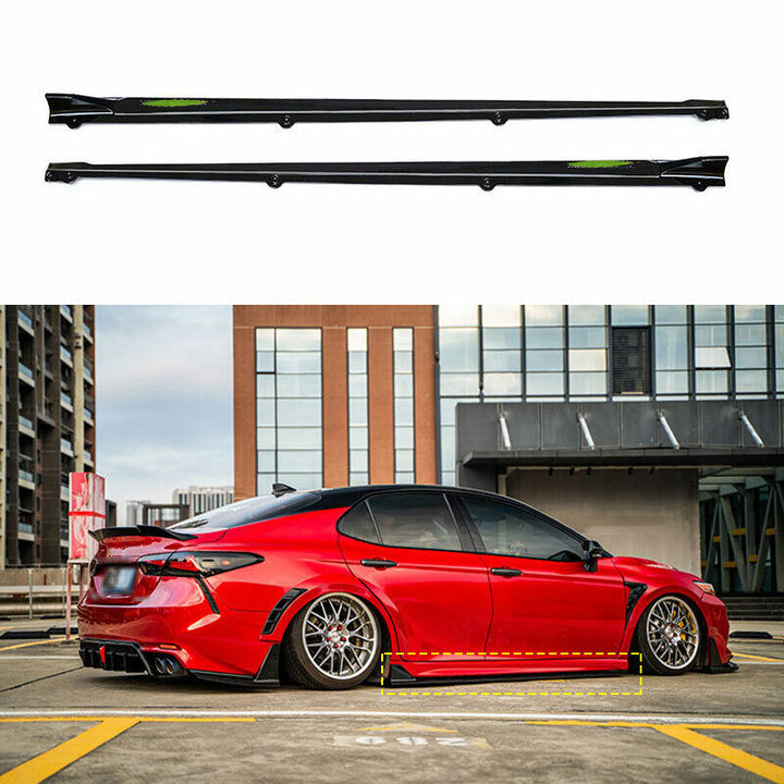 Yofer V2 Side Skirts for 2018-2024 Toyota Camry Compatible