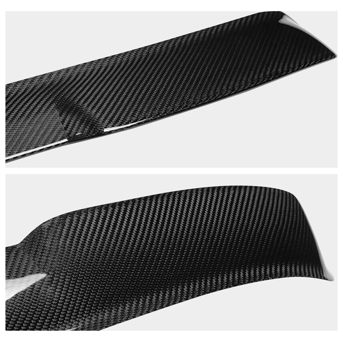 CF Roof Spoiler for 2018-2024 Toyota Camry Compatible Real Carbon Fiber Roof Spoiler - VIP Price