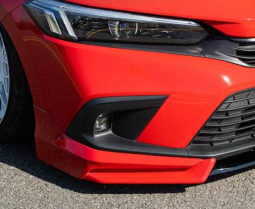 Yofer 3 Piece V1 Front Lip for 11th Gen 2022+ Honda Civic Compatible Front Bumper Body Kit Lip