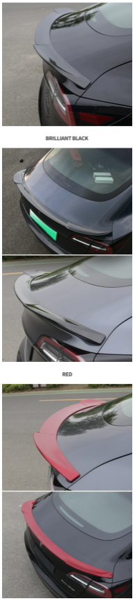 Carbon Fiber Spoiler Tesla | King Of Carbon Fiber