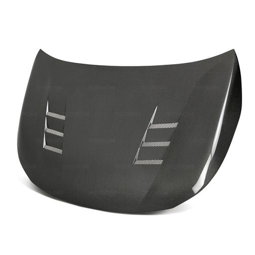 Hood Bonnet Carbon Fiber Compatible for Toyota Corolla 2019-2023